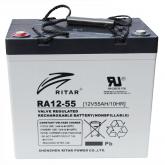 Аккумулятор Ritar 12V 55Ah